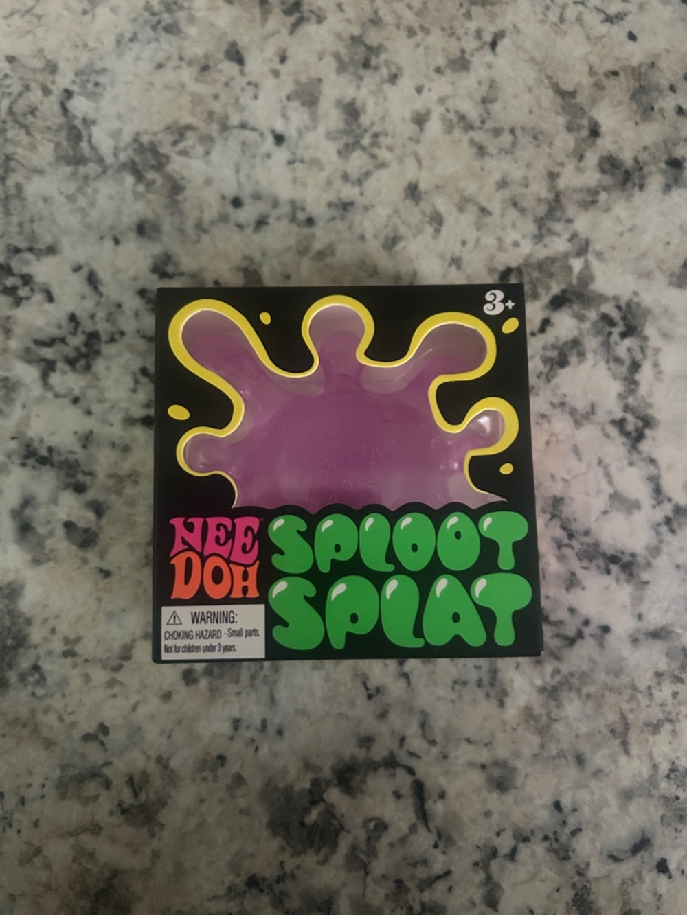 Needoh Sploot Splat Purple Schylling Nee Doh Squishy Fidget Toy